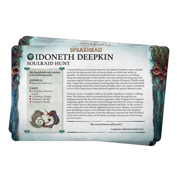 Faction Pack: Idoneth Deepkin (Anglais) - flash vidéo