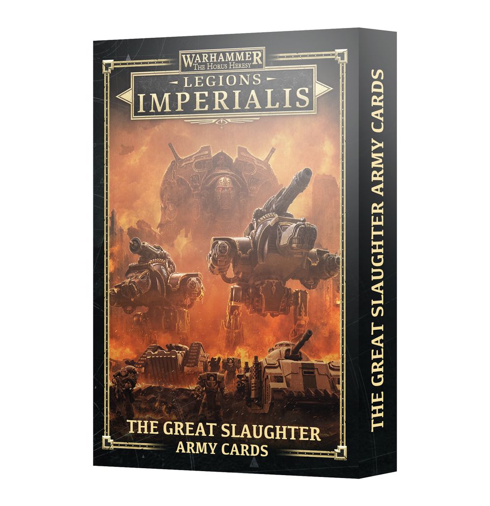 Legions Imperialis: The Great Slaughter Army Cards (Anglais) - flash vidéo