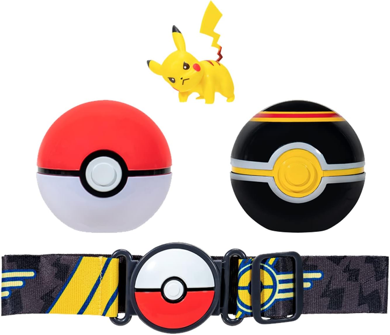 Pokémon - Ensemble ceinture Clip 'N' Go Luxe Ball/Poké Ball et Pikachu