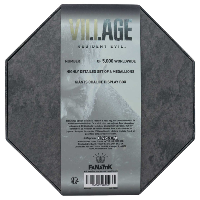 Resident Evil Village - Médaillon de collection "House Crest" en Édition Limitée