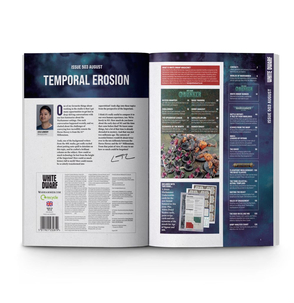 WHITE DWARF 503 (AUG-24) (ENGLISH) - flash vidéo