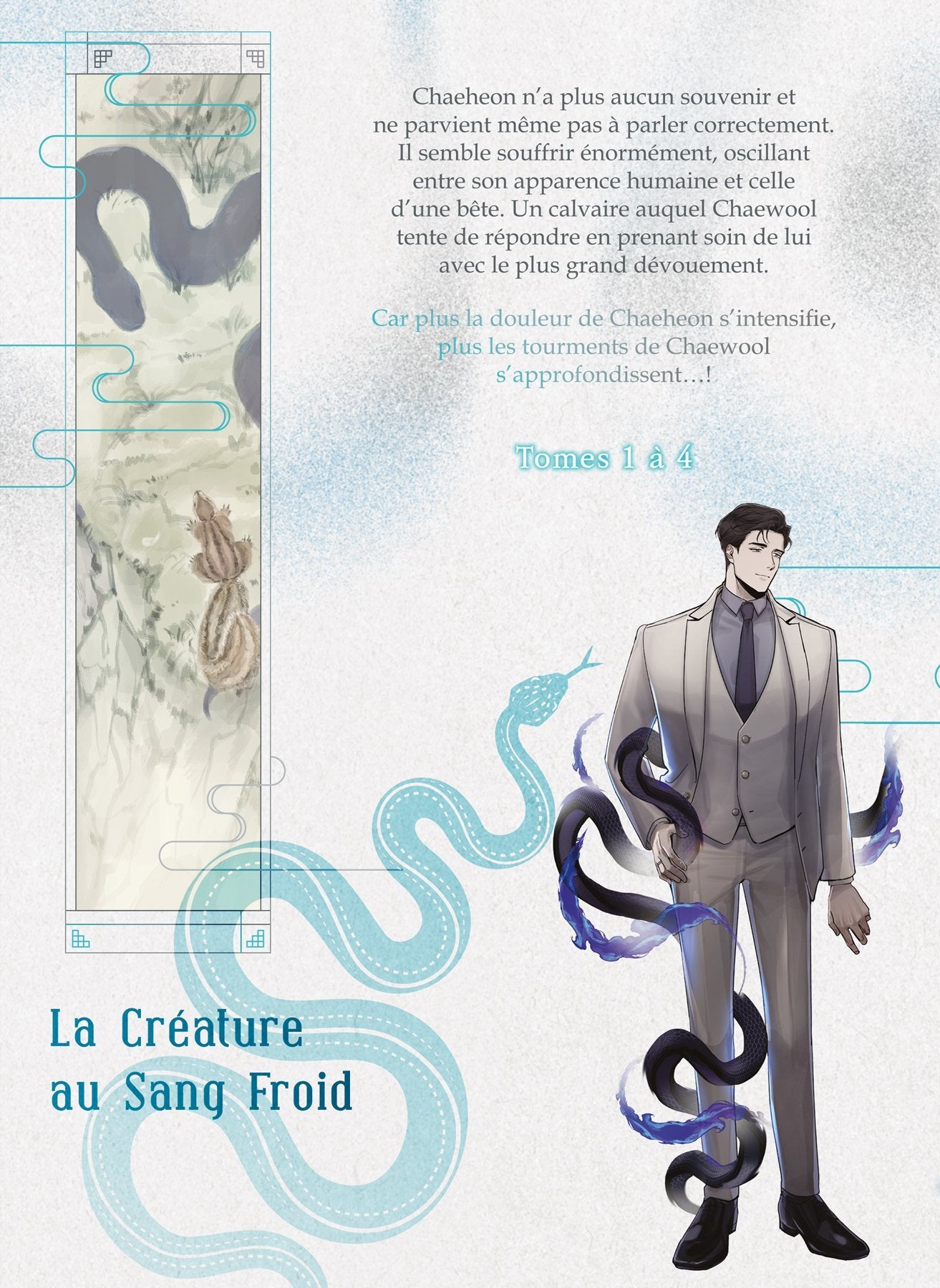 Cold Blooded Beast - Coffret Partie 1 édition collector limitée et numérotée - Tomes 1 à 4 et Goodies - Webtoon Yaoi