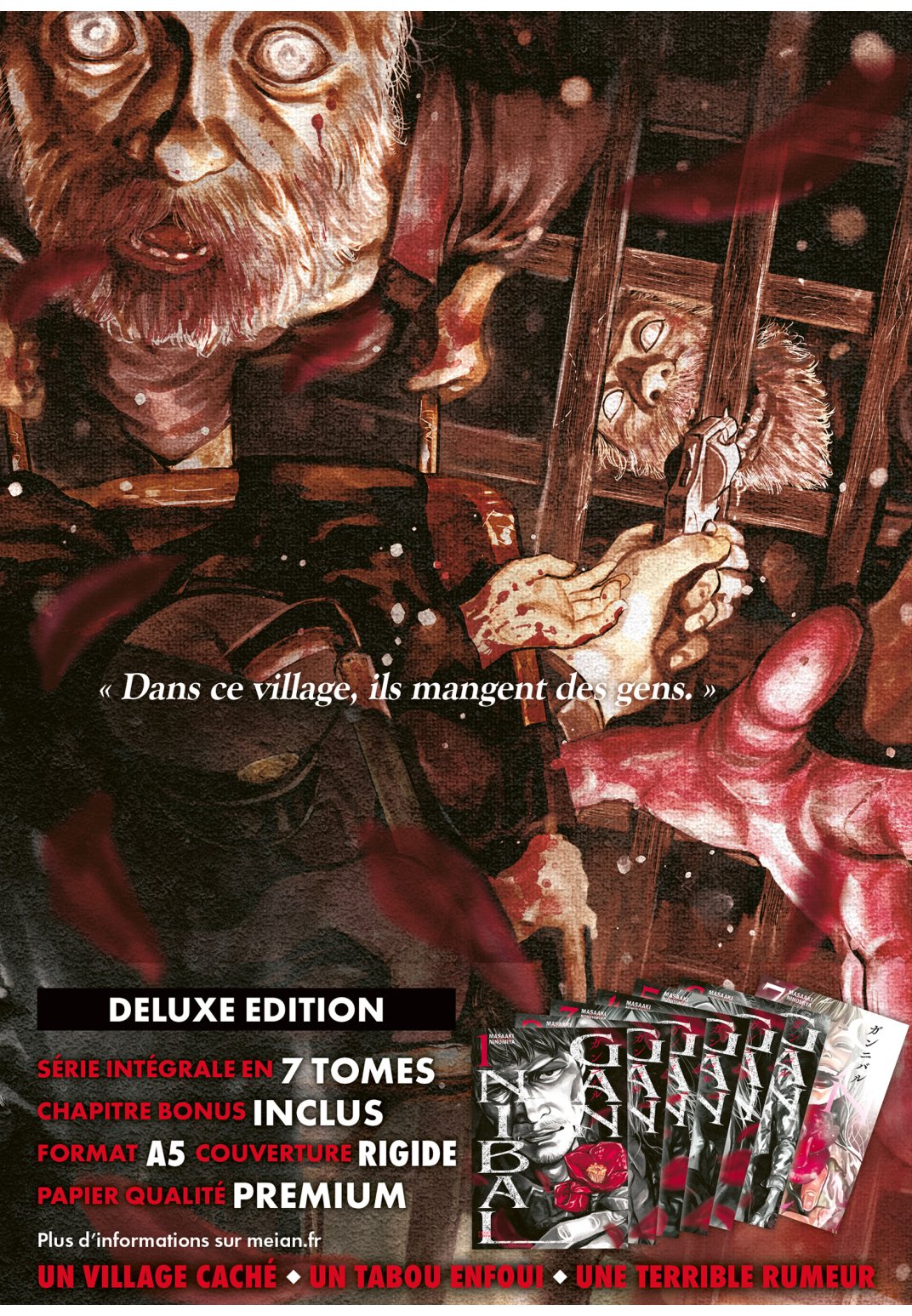 Gannibal - Deluxe Edition - Tome 01 - Livre (Manga)