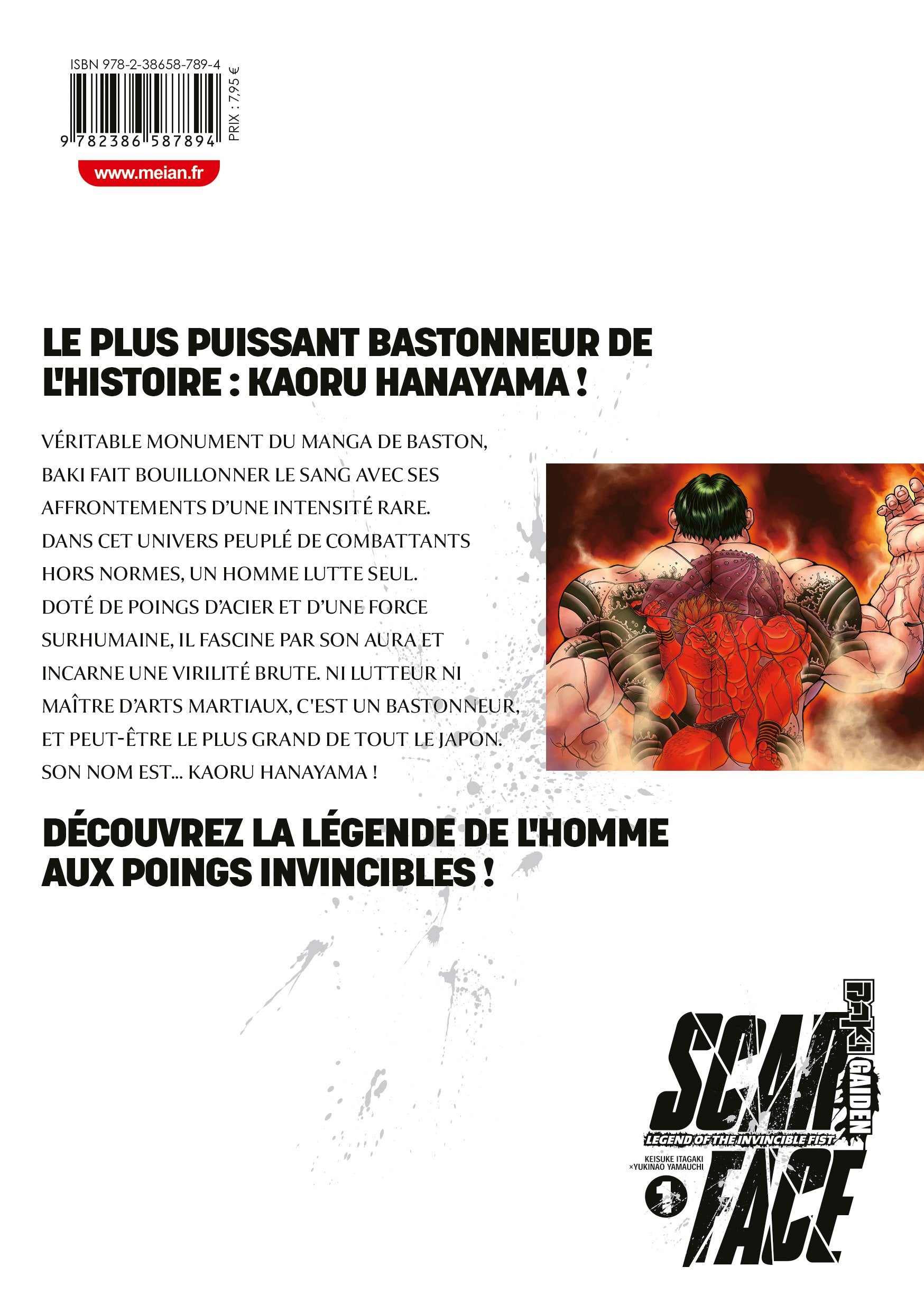 Baki Gaiden: Scarface - Tome 01 - Livre (Manga)