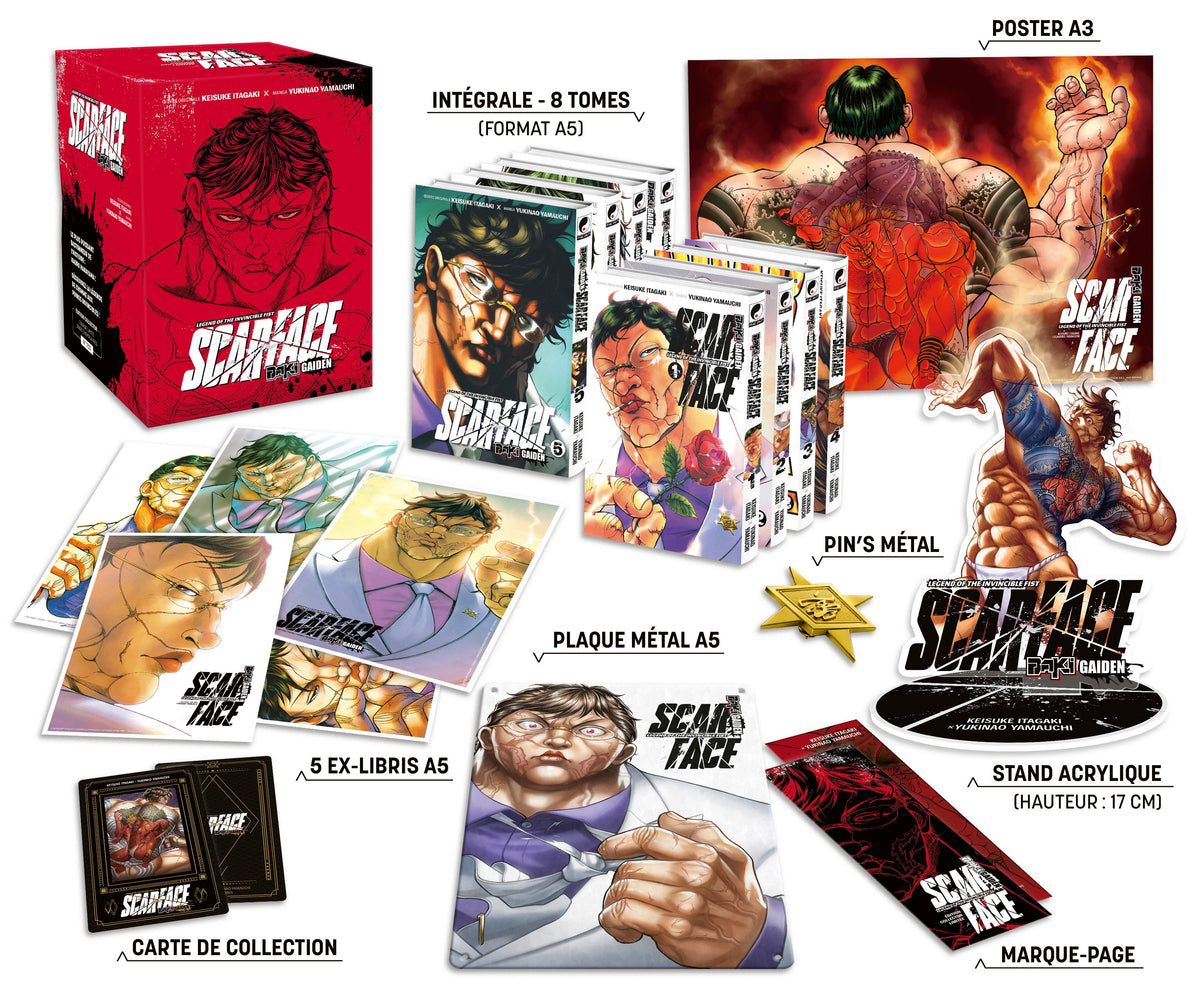 Baki Gaiden: Scarface - Intégrale - Coffret Collector (édition limitée et numérotée)