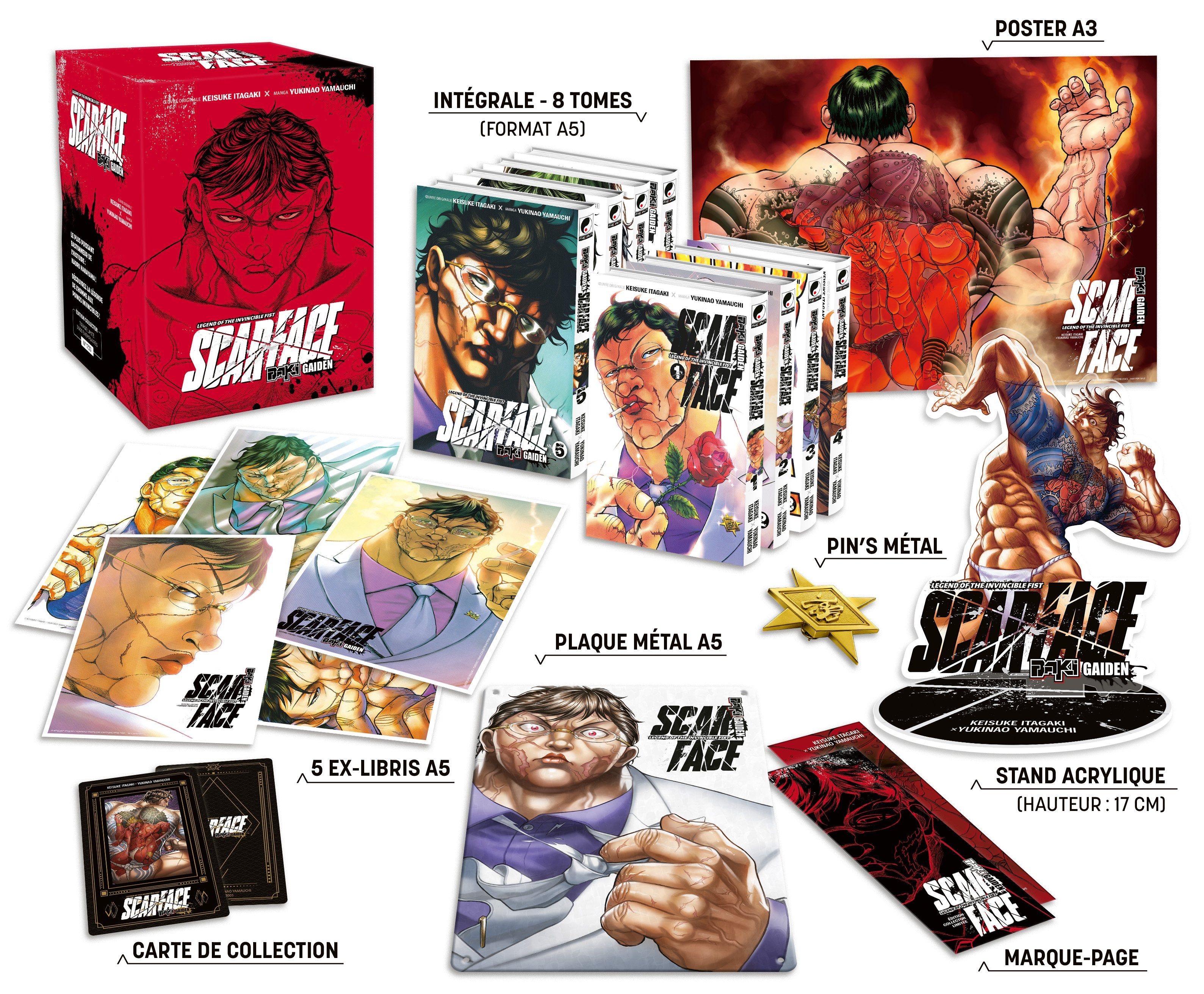 Baki Gaiden: Scarface - Intégrale - Coffret Collector (édition limitée et numérotée)