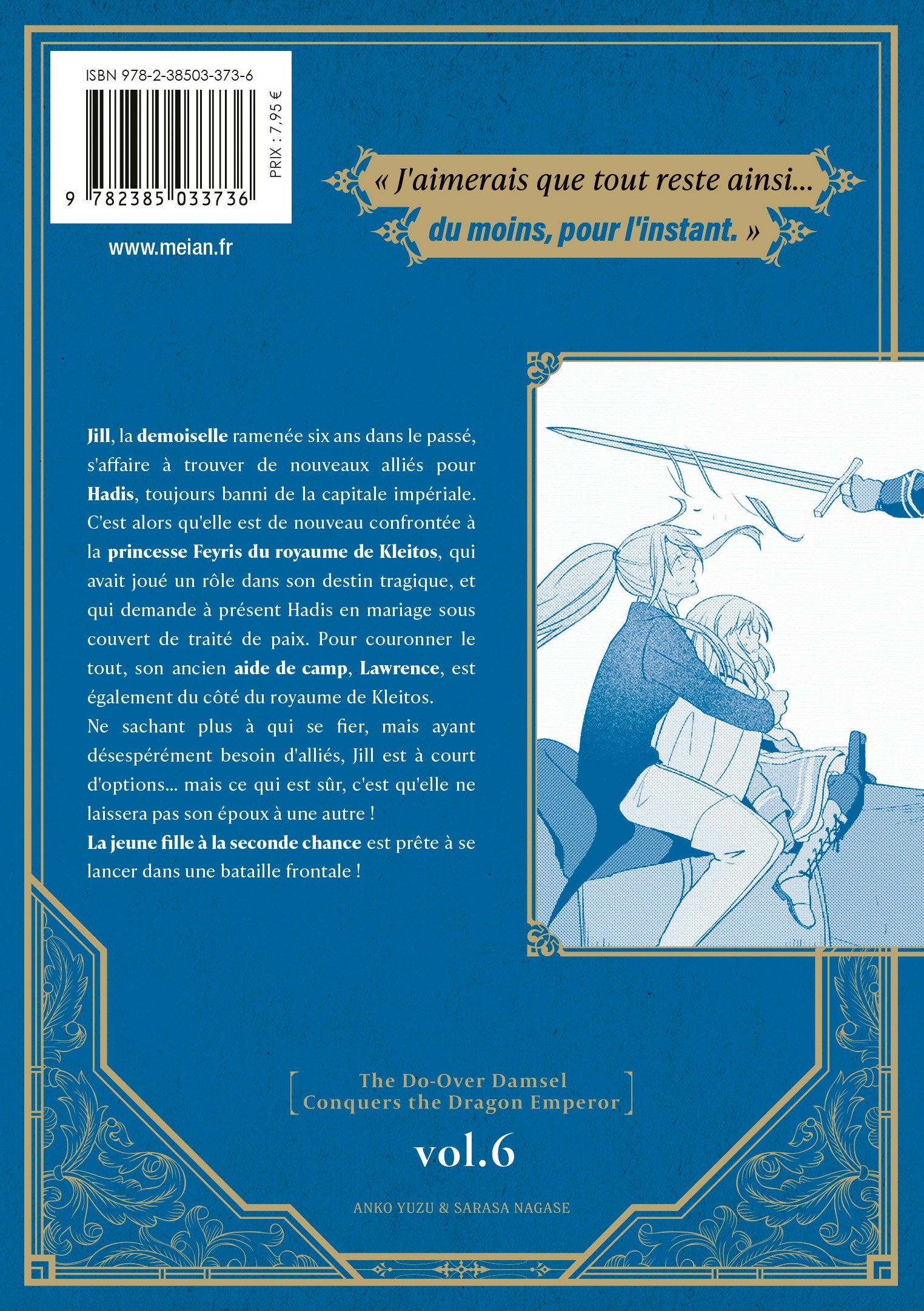 The Do-Over Damsel Conquers the Dragon Emperor - Tome 06 - Livre (Manga)
