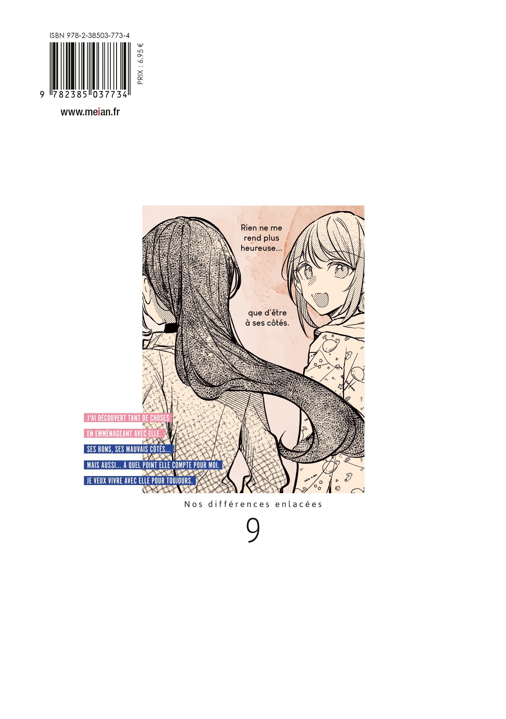 Nos différences enlacées - Tome 09 - Livre (Manga)