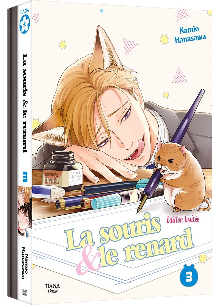 La souris et le renard - Tome 03 - Collector - Livre (Manga) - Yaoi - Hana Book