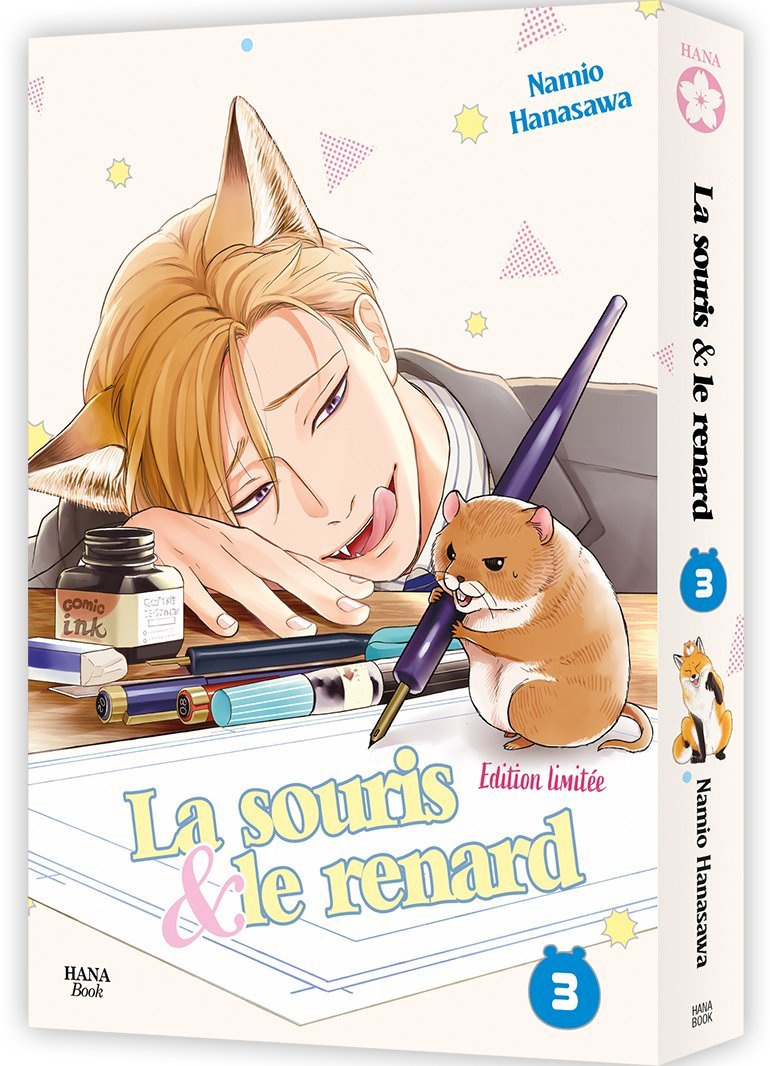 La souris et le renard - Tome 03 - Collector - Livre (Manga) - Yaoi - Hana Book