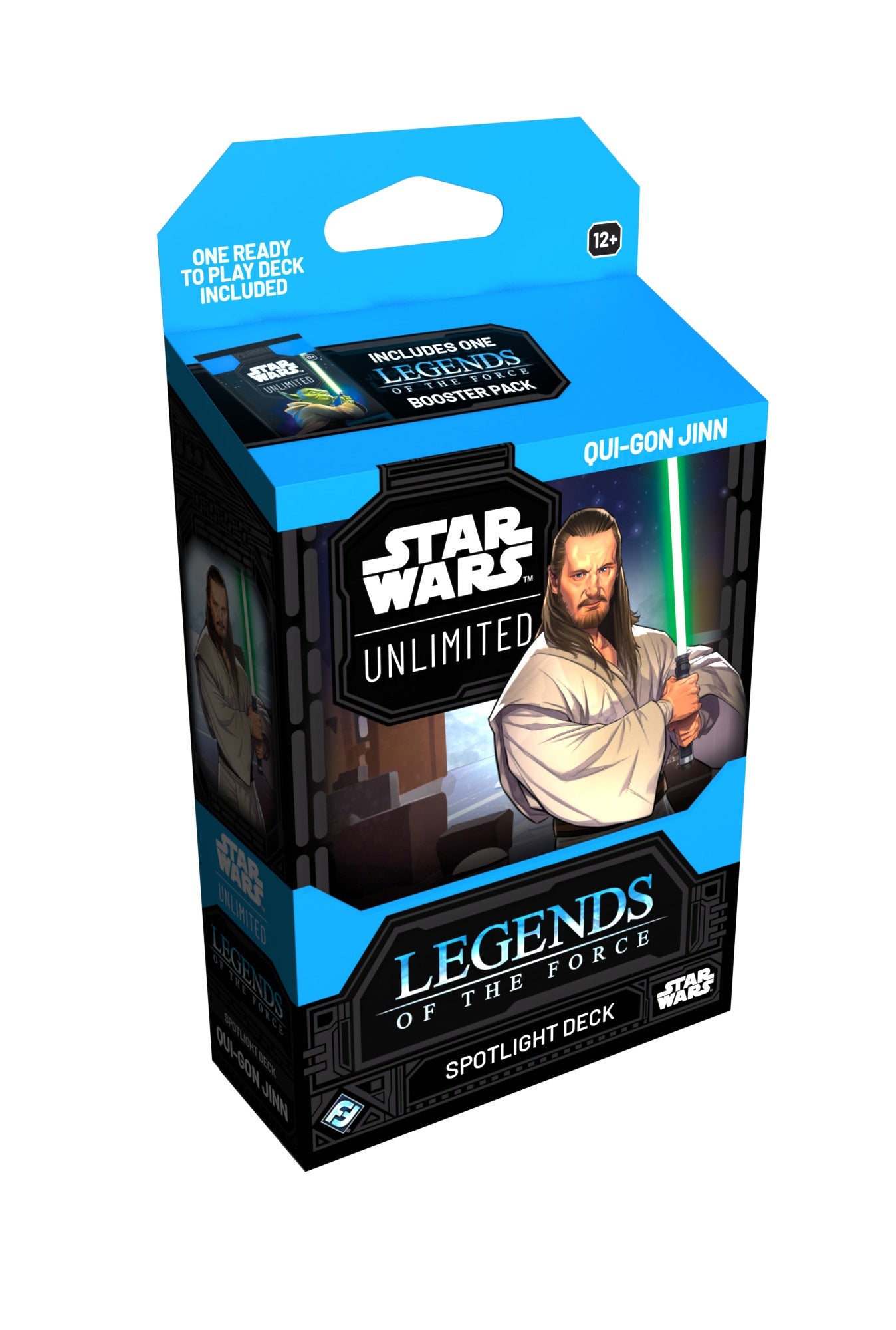 Star Wars Unlimited TCG - Legends of the Force Spotlight Deck Qui-Gon Jinn & Darth Maul Display (6x decks)