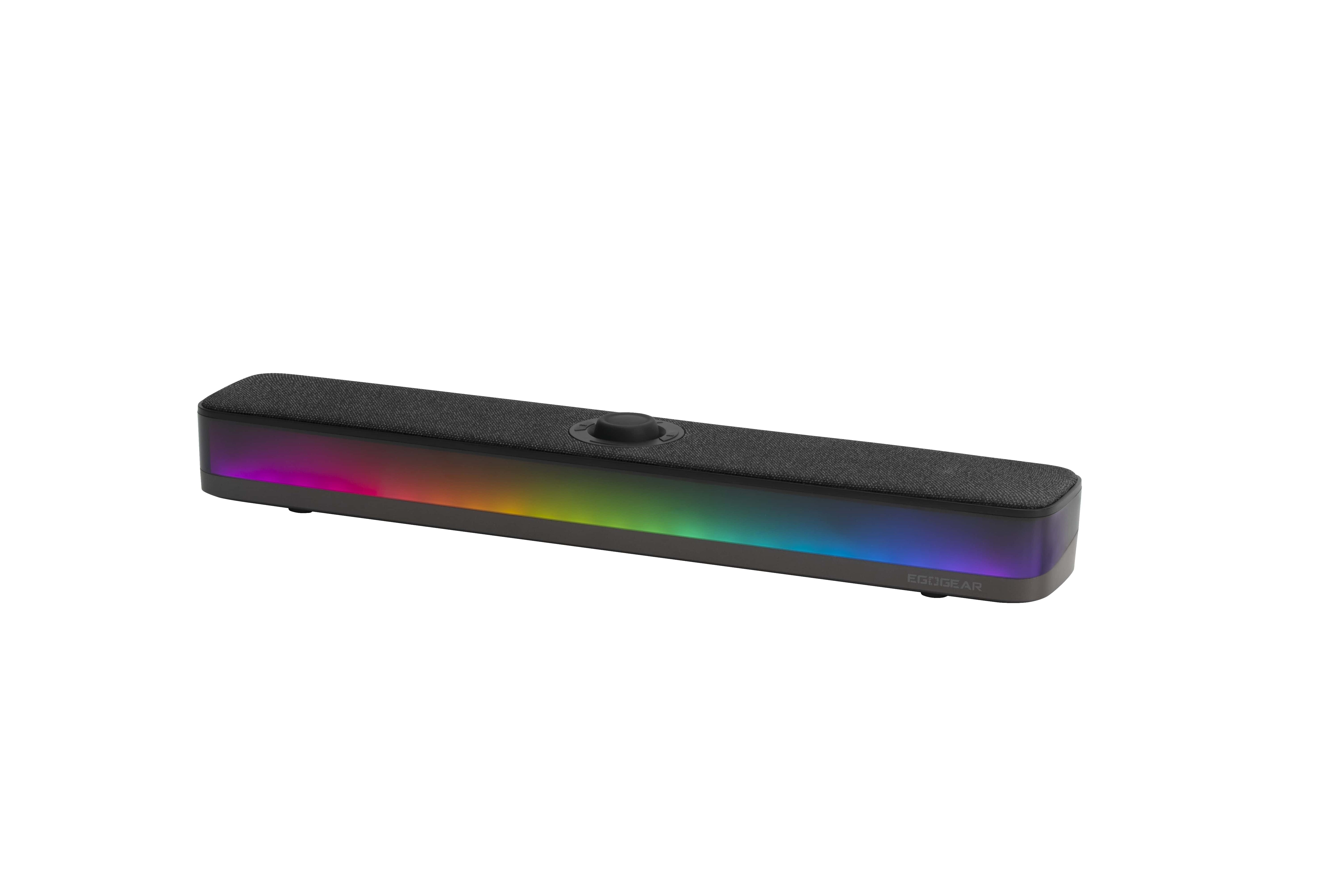 EgoGear - SAU55 - Barre de son de bureau Bluetooth et RGB