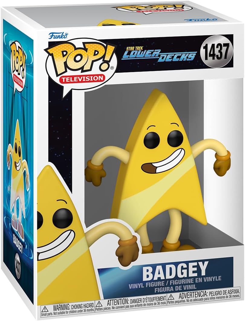 Funko Pop! TV: Star Trek Lower Decks - Badgey - flash vidéo