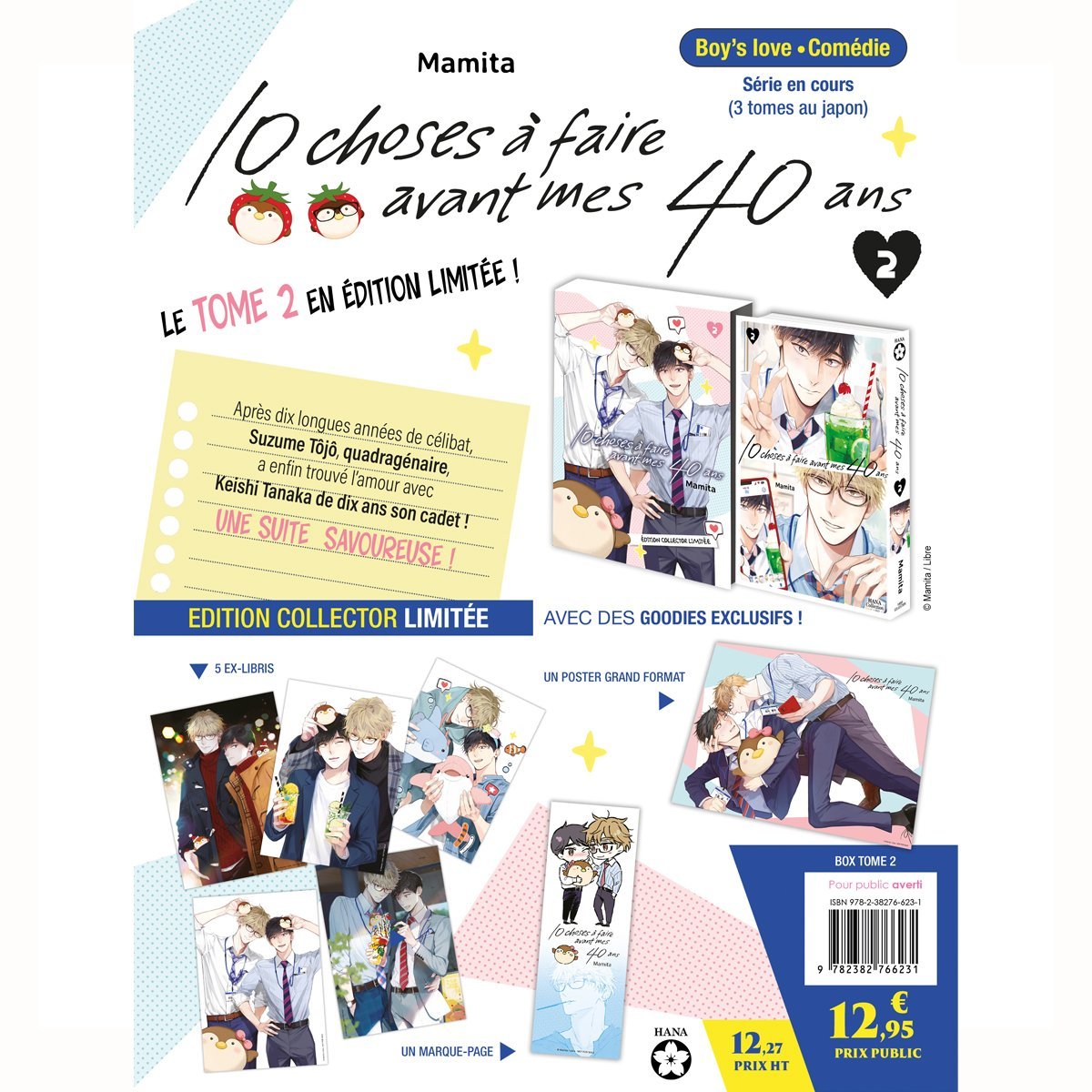 10 choses à faire avant mes 40 ans - Tome 02 - Édition Collector - Yaoi - Hana Collection