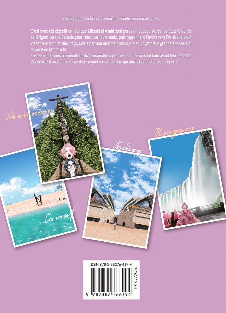 L'Échappée belle : notre voyage autour du monde - Tome 7 - Livre (Manga) - Yaoi - Hana Collection