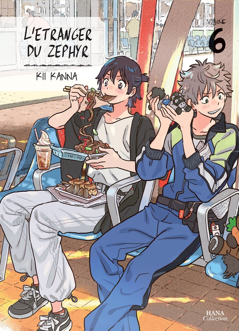 L'étranger du Zephyr - Tome 06 - Livre (Manga) - Yaoi - Hana Collection