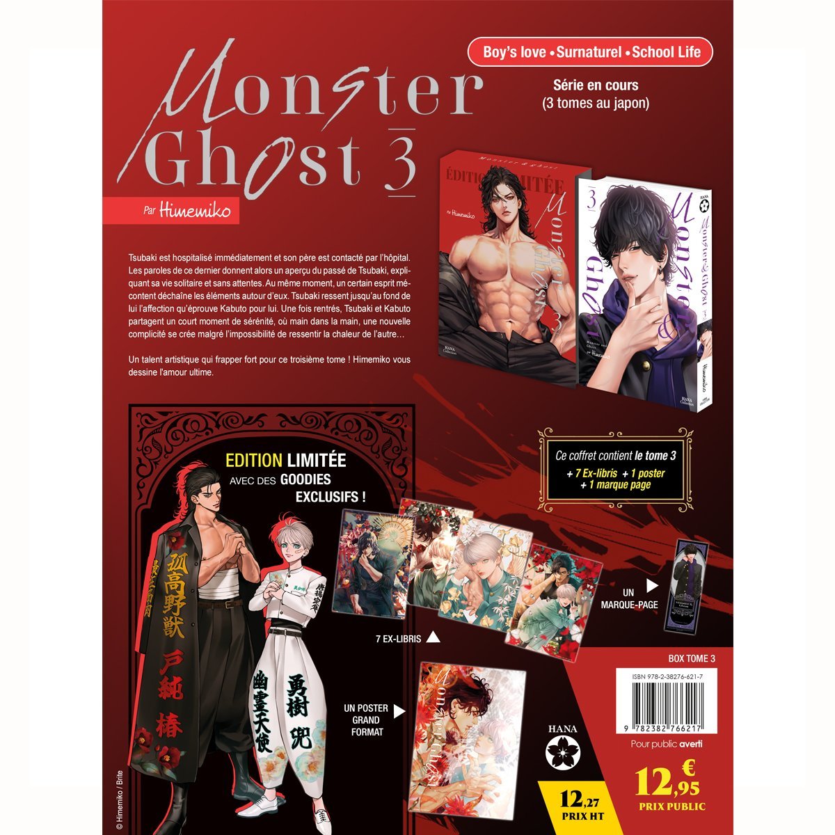 Monster & Ghost - Tome 03 - Edition limitée - Livre (Manga) - Yaoi - Hana Collection