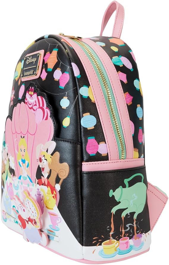 Loungefly: Disney - Alice in Wonderland - Unbirthday Mini Backpack - flash vidéo