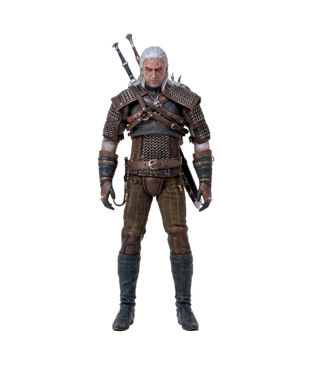 PureArts - 1:6 Articulated Figures - The Witcher 3 : Wild Hunt - Geralt de Riv Figurine 30cm - flash vidéo
