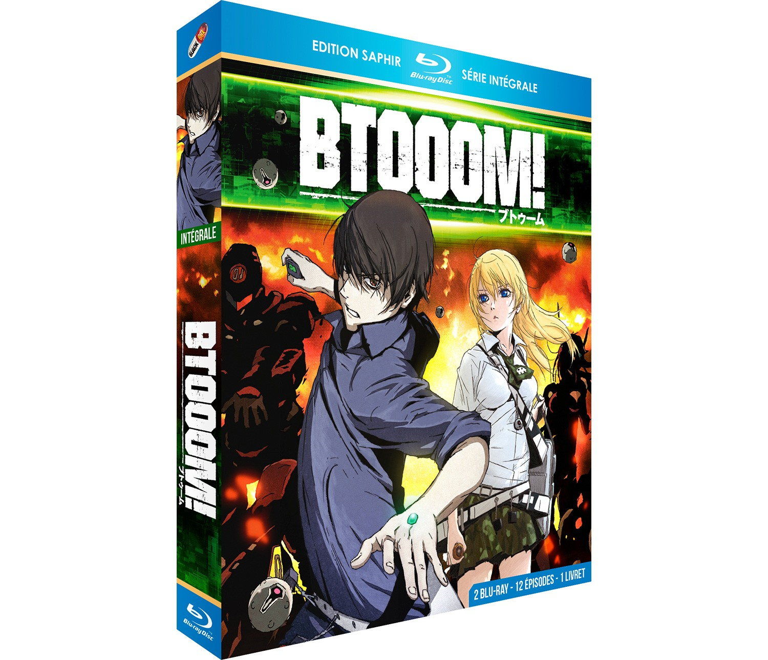 Btooom! - Intégrale - Edition Saphir - Coffret Blu-ray + Livret