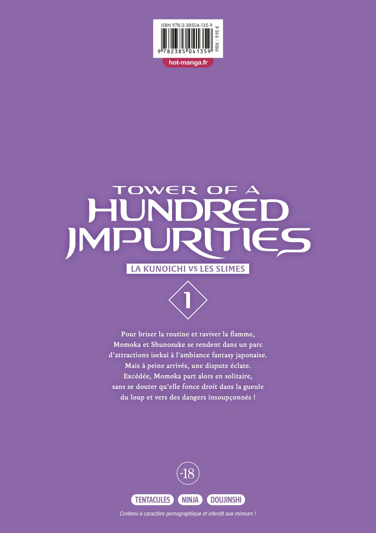 Tower of a Hundred Impurities (volume 1) - Livre (Manga) - Hentai