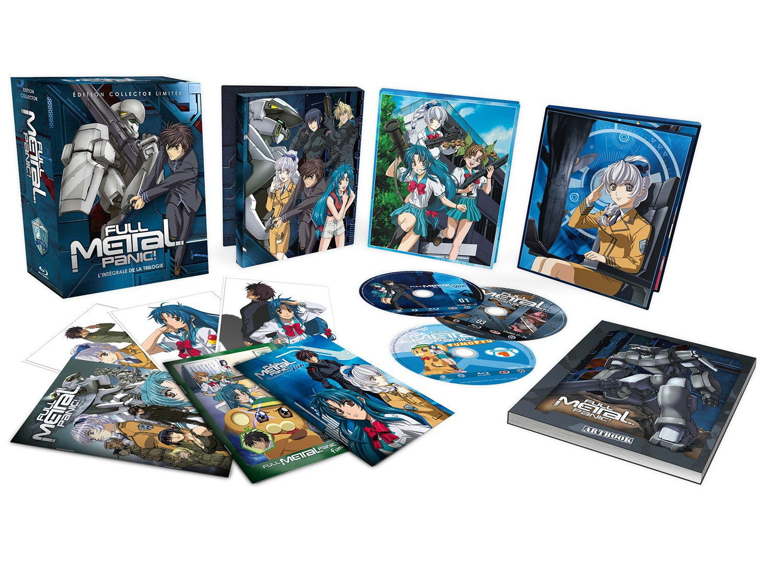 Full Metal Panic - Intégrale (Trilogie) - Coffret Blu-ray - Edition Collector Limitée