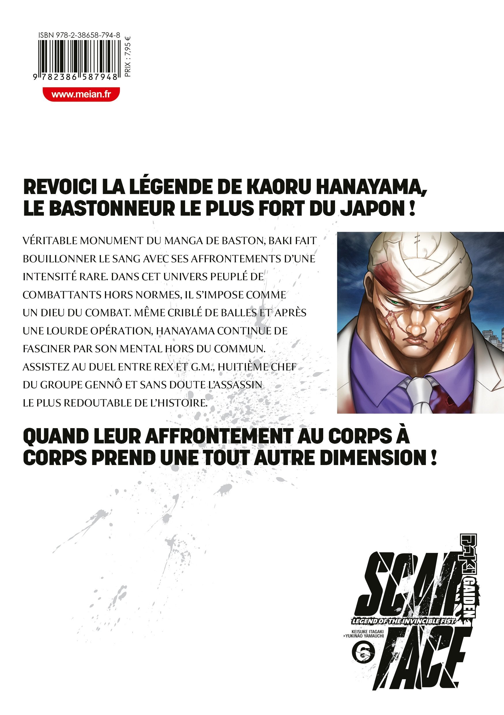 Baki Gaiden: Scarface - Tome 06 - Livre (Manga)