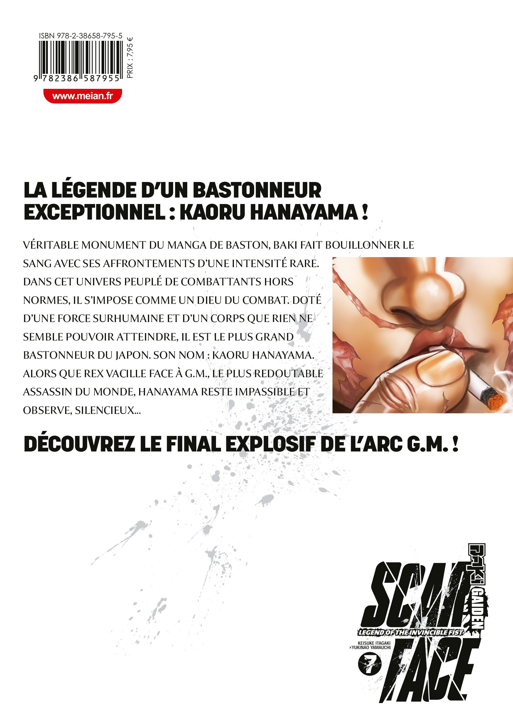 Baki Gaiden: Scarface - Tome 07 - Livre (Manga)