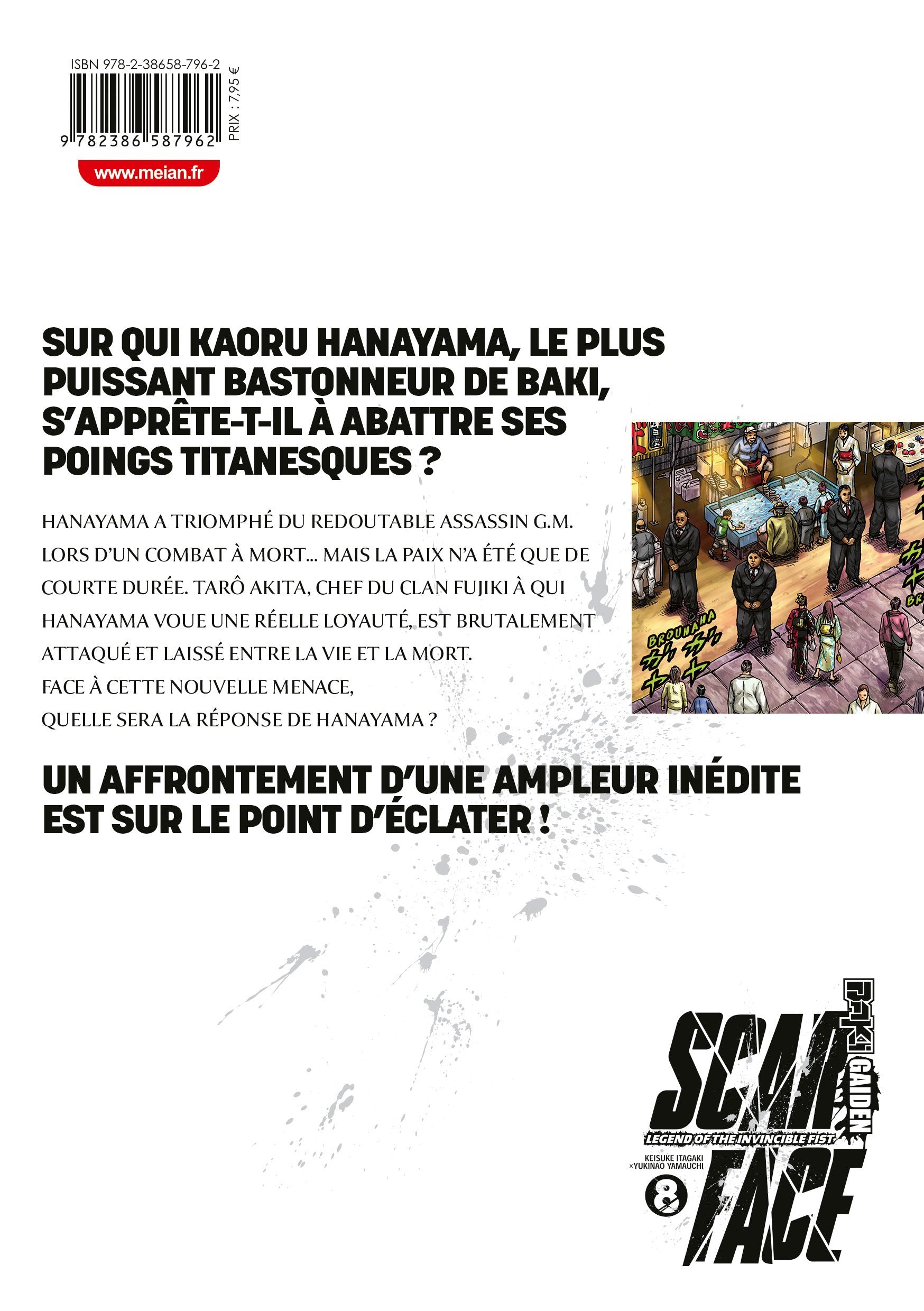 Baki Gaiden: Scarface - Tome 08 - Livre (Manga)
