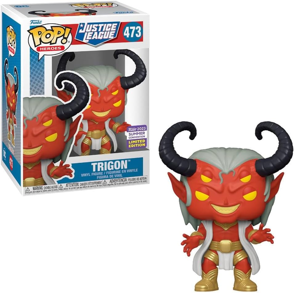 Funko Pop! Heroes: Justice League - Trigon - Funko 2023 Summer Convention Exclusive - flash vidéo