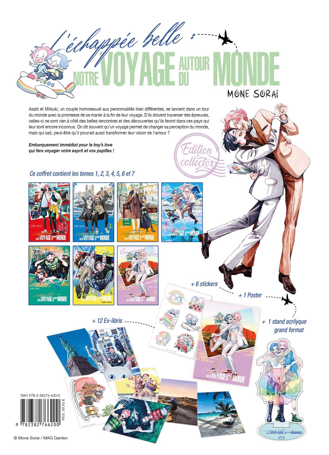 L'Échappée belle : notre voyage autour du monde - Coffret