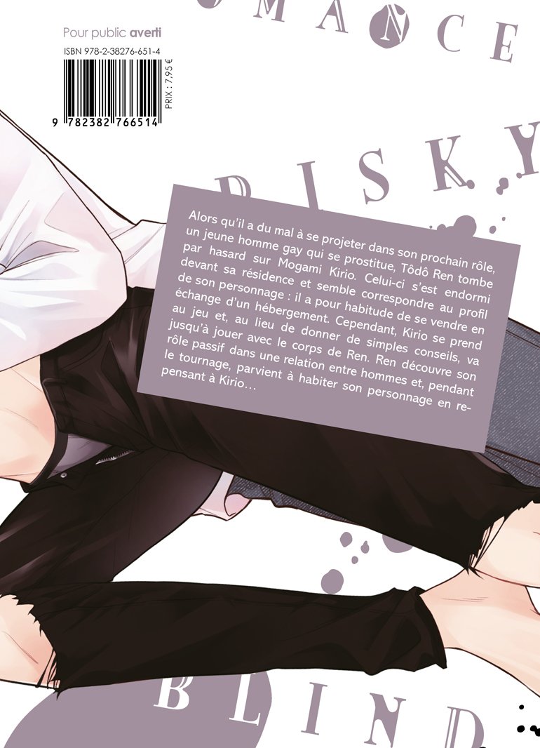 Amour aveugle, romance risquée - Livre (Manga) - Yaoi - Hana Collection