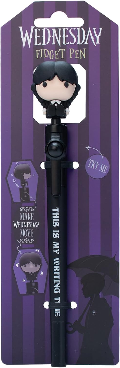 Mercredi - Stylo à bille de Mercredi Addams - flash vidéo