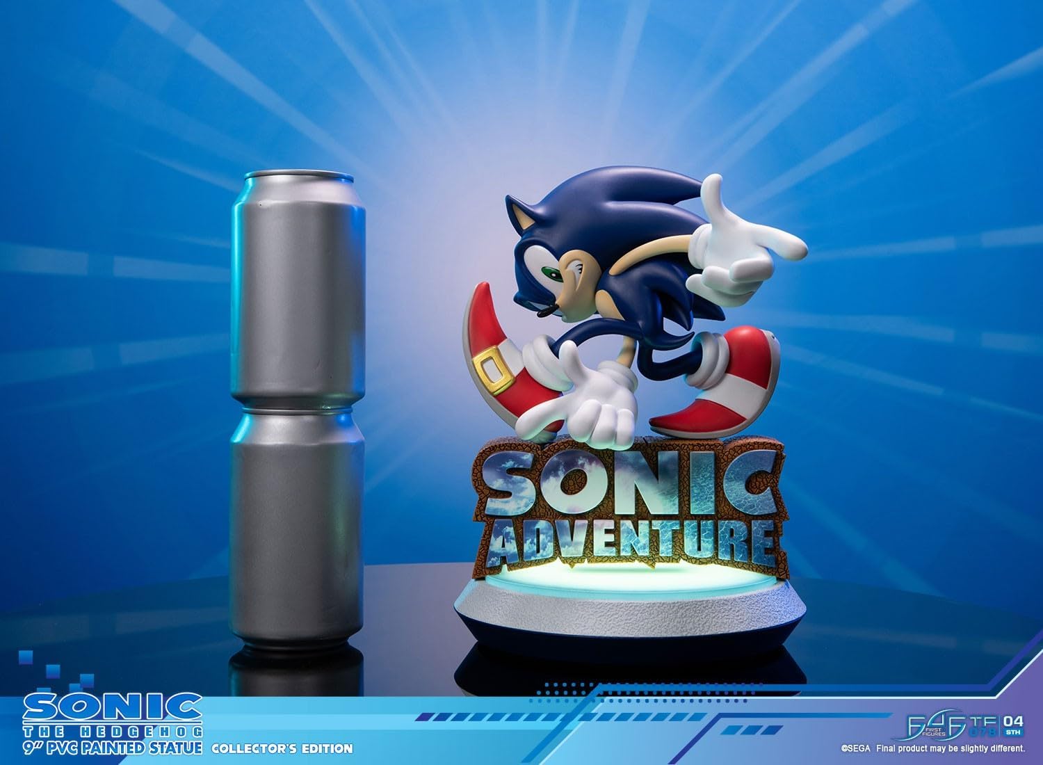 First 4 Figures - Sonic The Hedgehog - Sonic Adventure Statue Edition Standard 21cm