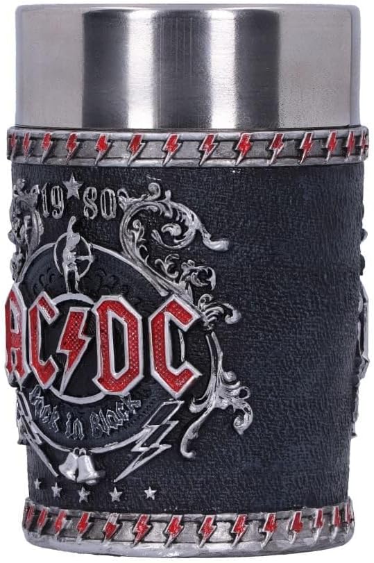 AC/DC - Verre à Shot Back in Black 8.5cm - flash vidéo