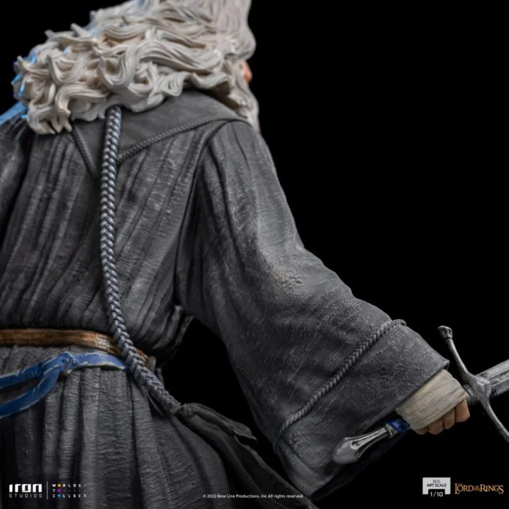 Iron Studios - BDS Arts Scale 1/10 - The Lord of the Rings - Gandalf Statue 20cm - flash vidéo