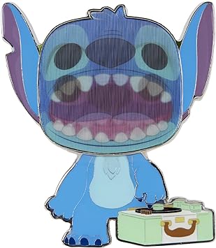 Funko Pop! Pin: Disney: Lilo and Stitch - Stitch with Record Player - flash vidéo