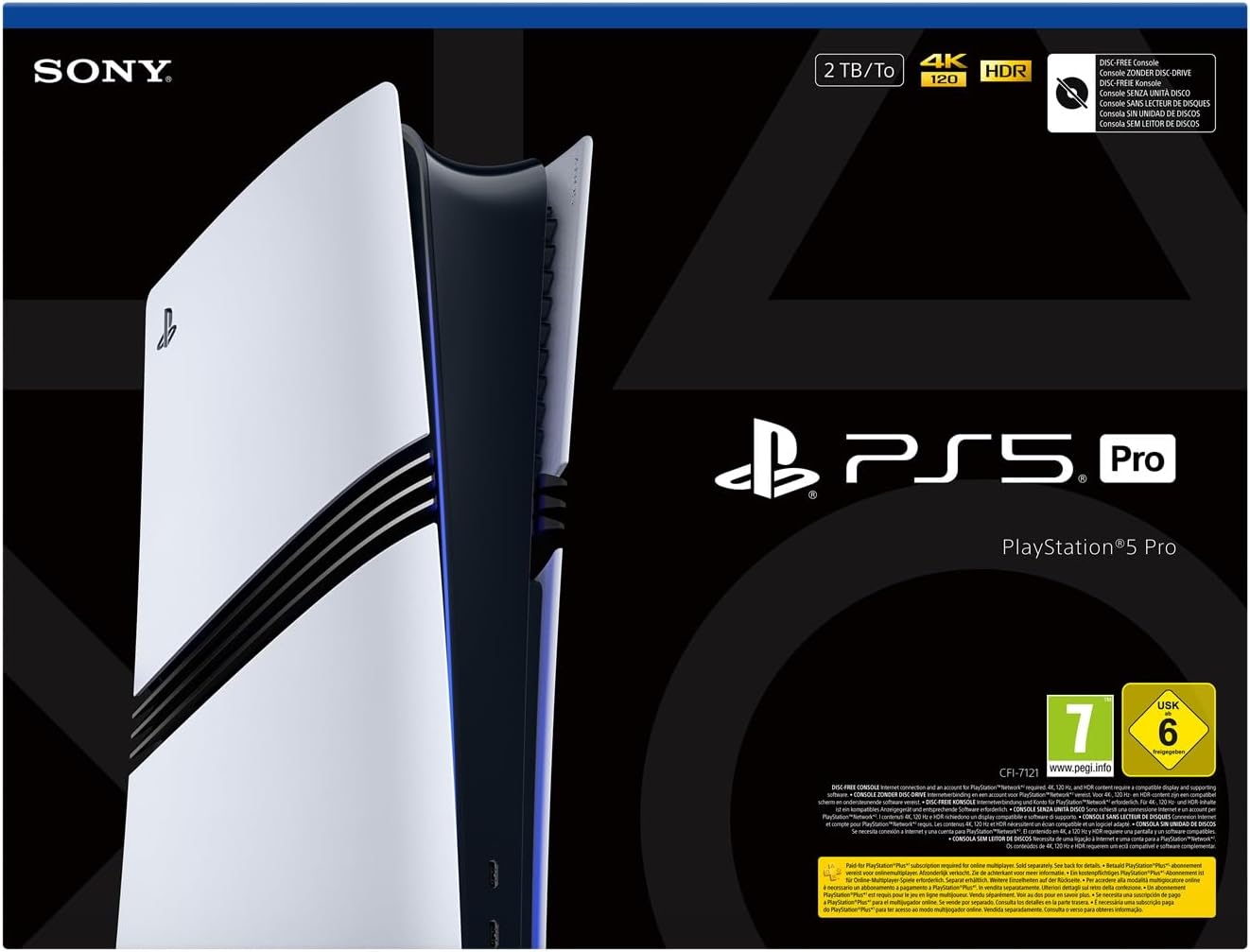 PlayStation 5 Pro Console White 2TB