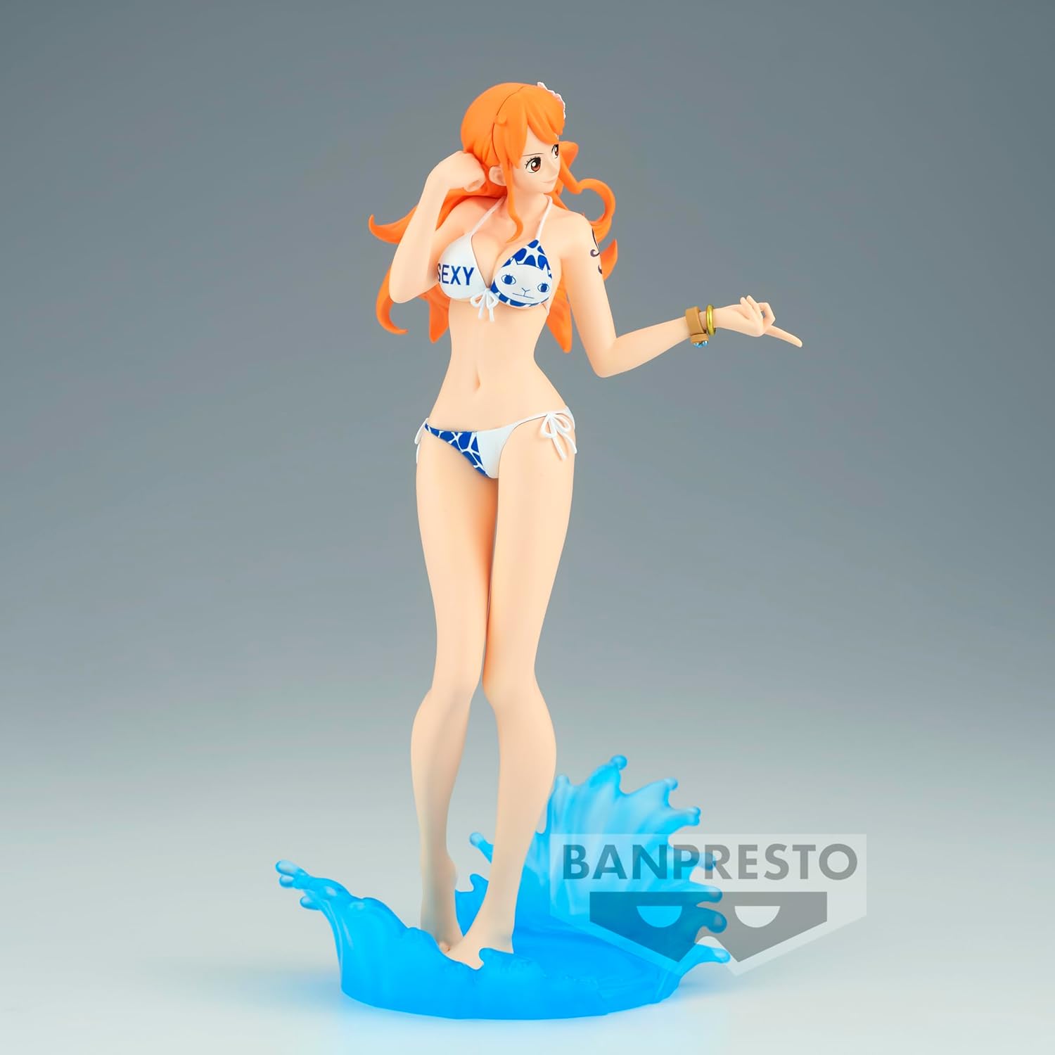One Piece - Glitter & Glamours - Splash Style - Nami Statue 23cm - flash vidéo