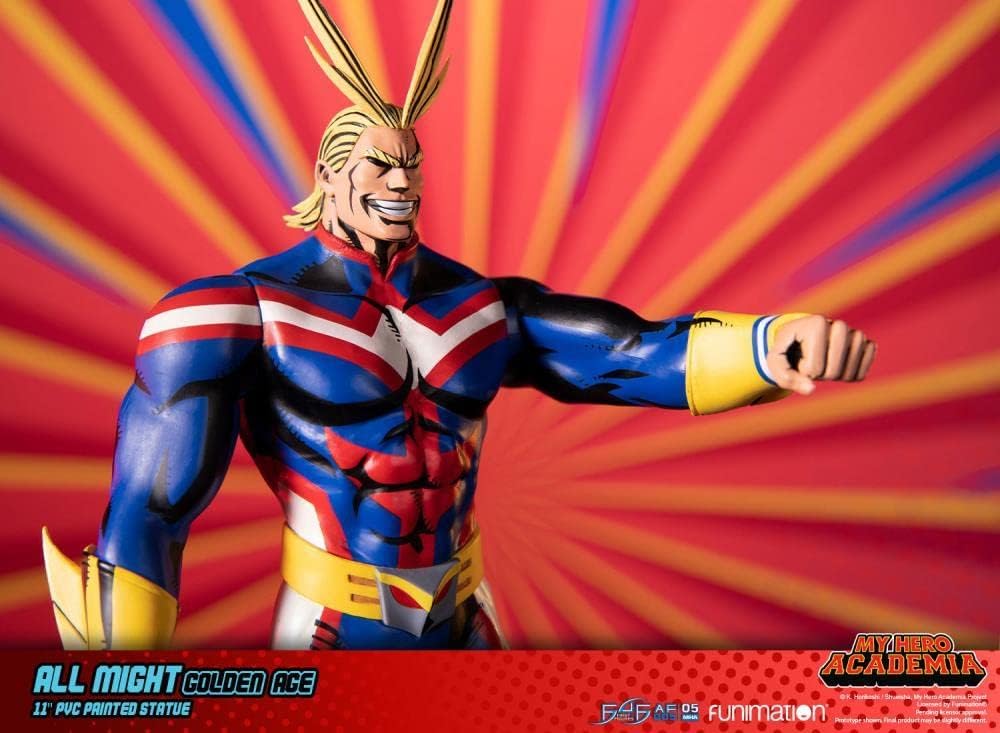 First 4 Figures - My Hero Academia - All Might Golden Age Statue Edition Standard 28cm