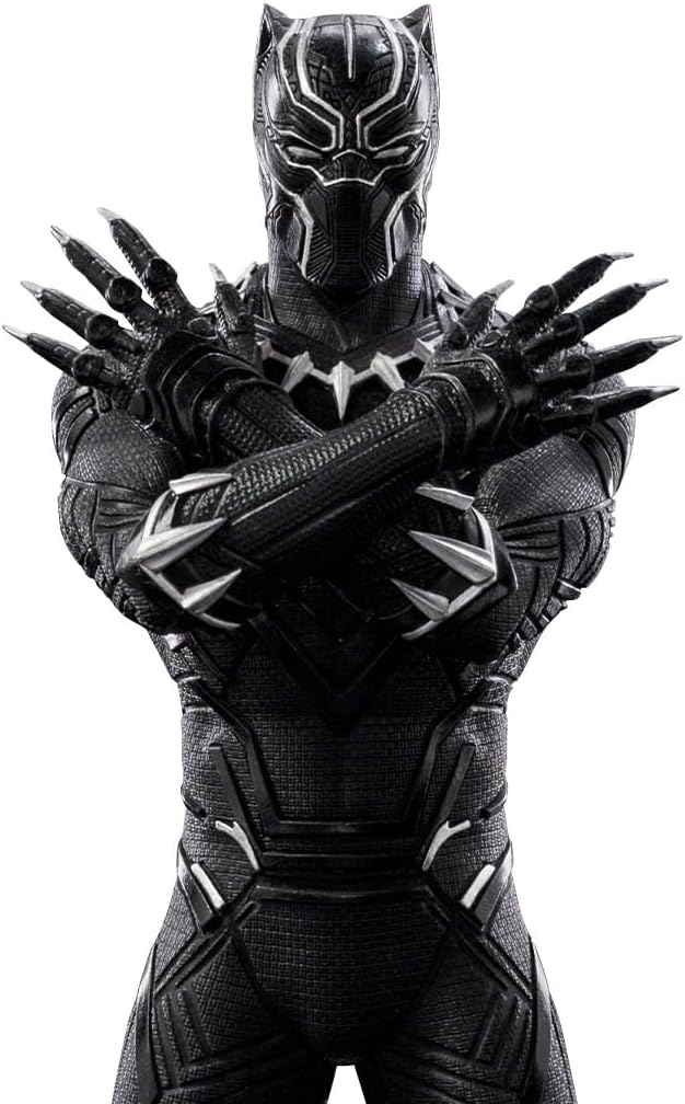 Iron Studios - Deluxe Arts Scale 1/10 - Marvel - Avengers: The Infinity Saga - Black Panther Statue 25cm - flash vidéo