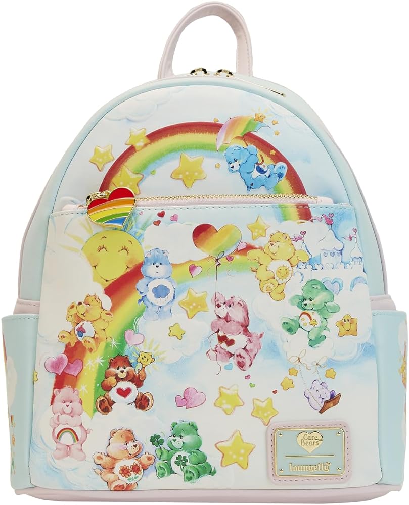 Loungefly: Care Bears - Care Bear Cousins Forest of Feelings Mini Backpack - flash vidéo