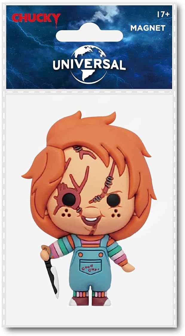 Chucky - Aimant de collection en mousse Chucky - flash vidéo