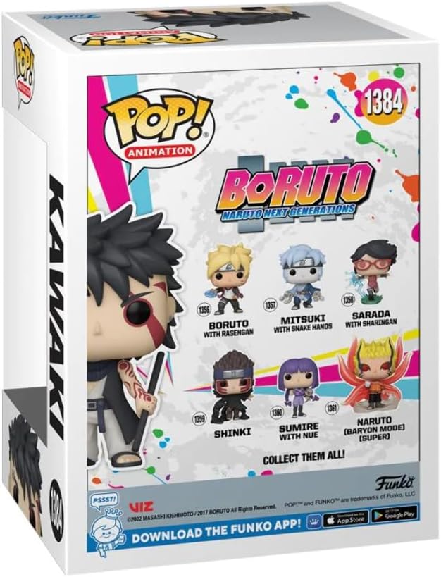 Funko Pop! Animation: Boruto: Naruto Next Generations - Kawaki (Glow in the Dark) - AAA Anime Exclusive - flash vidéo