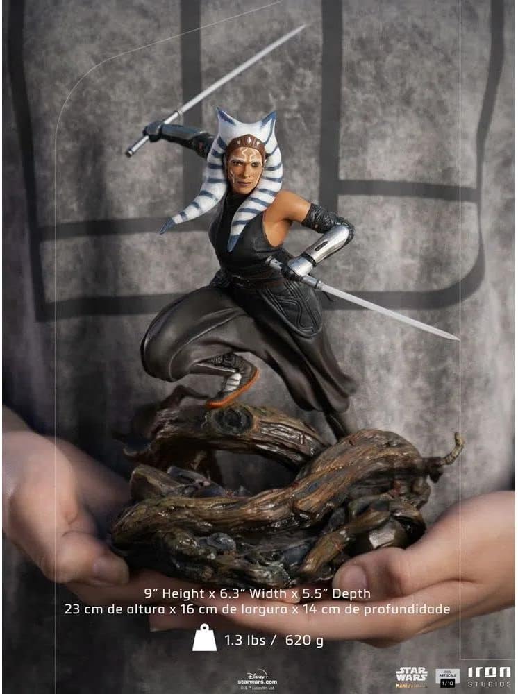 Iron Studios - BDS Arts Scale 1/10 - The Mandalorian - Ahsoka Tano Statue 23cm - flash vidéo