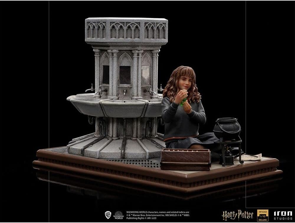 Iron Studios - Deluxe Arts Scale 1/10 - Harry Potter and the Chamber of Secrets - Hermione Granger Polyjuice Statue 14cm - flash vidéo