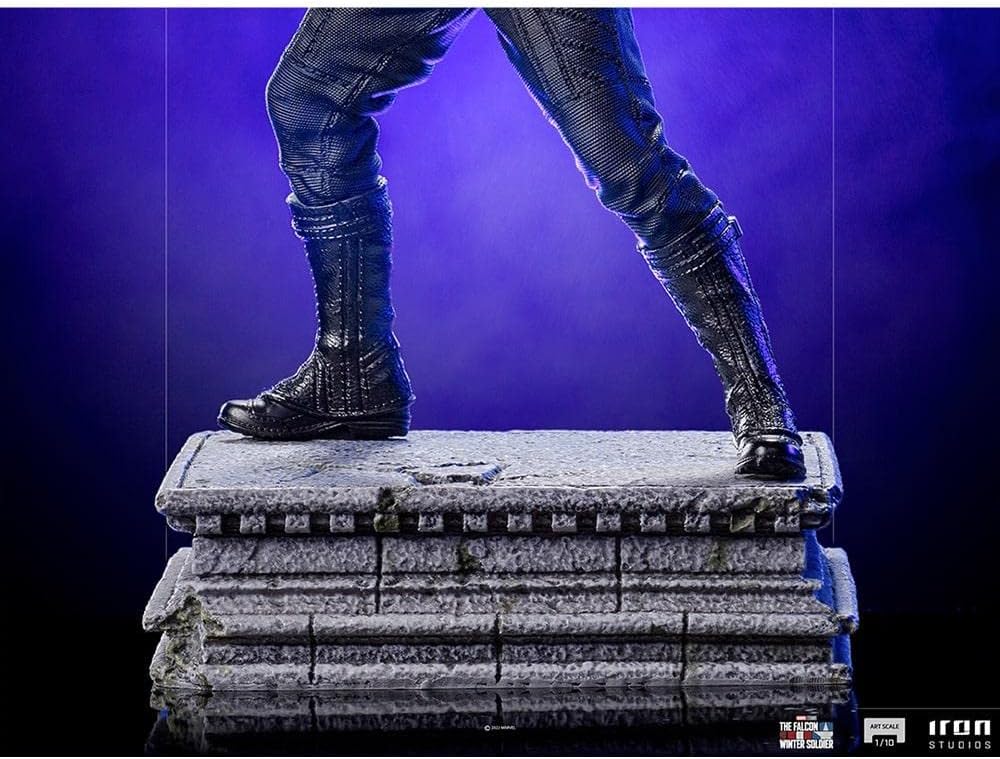 Iron Studios - BDS Arts Scale 1/10 - Marvel - The Falcon and the Winter Soldier - Bucky Barnes Statue 22cm - flash vidéo