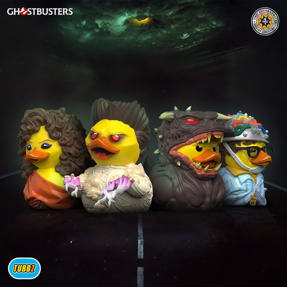 Numskull - TUBBZ Canard de bain - SOS Fantômes - Terror Dog (Première Édition) - 9cm - flash vidéo
