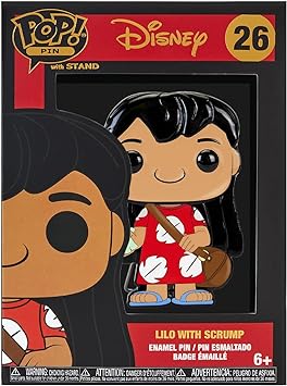 Funko Pop! Pin: Disney: Lilo and Stitch - Lilo with Scrump - flash vidéo