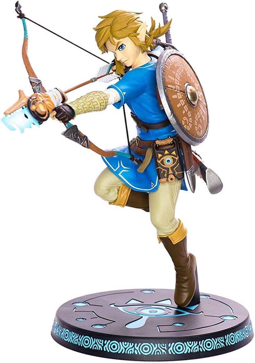 First 4 Figures - The Legend of Zelda : Breath of the Wild - Link Statue Edition Standard 25cm - flash vidéo